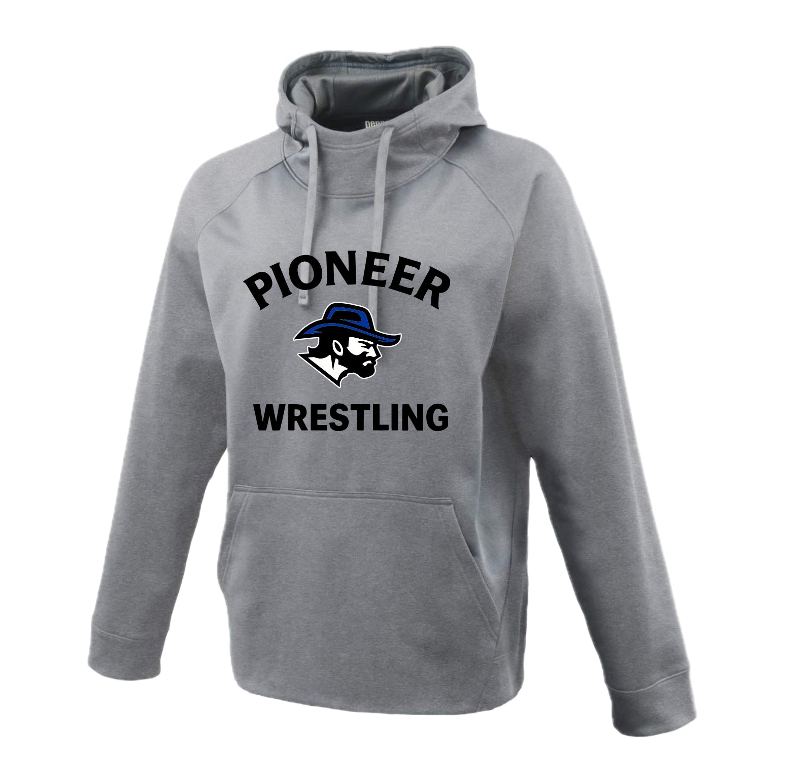 PMCSH3 - 18 Carbon Heather Performance Hooded Sweatshirt