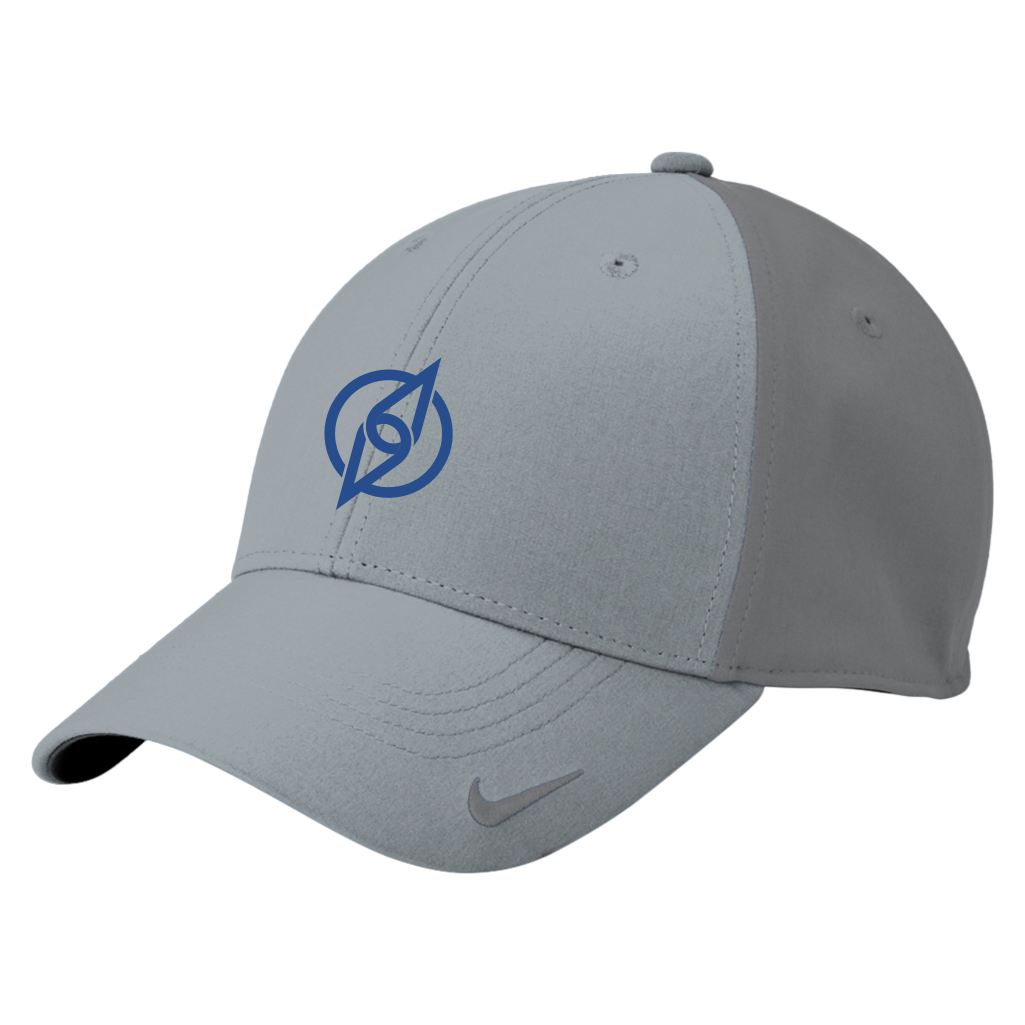 COM035 Cool Grey / Dark Grey Nike Hat