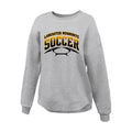 LMHSOCSH01 - 19 Ladies Grey Curved Bottom Crewneck Sweatshirt