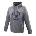 LSYBSH2-17 Carbon Heather Performance Hooded Sweatshirt