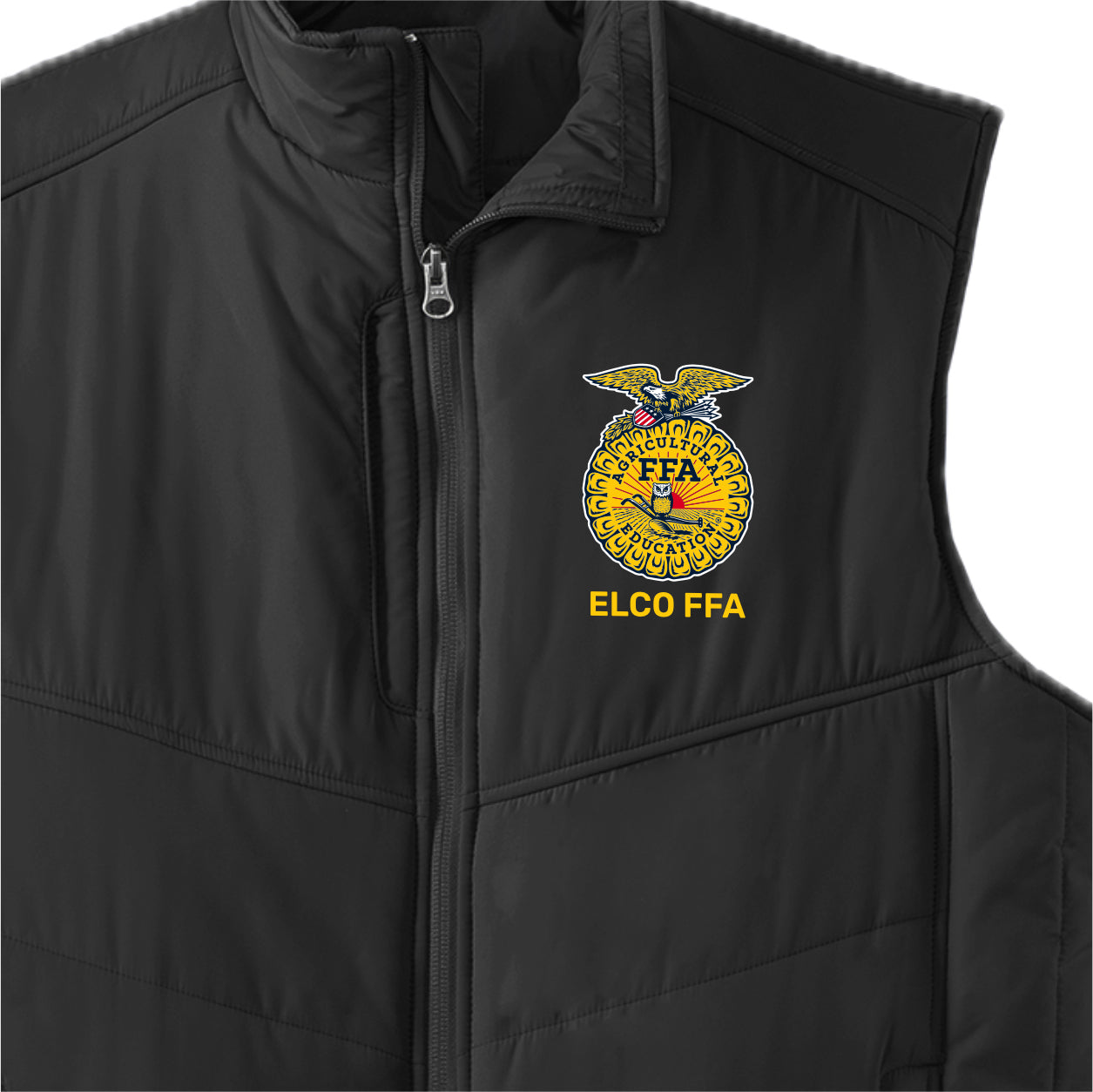 ELFFA01 - 09 Black Puffy Vest