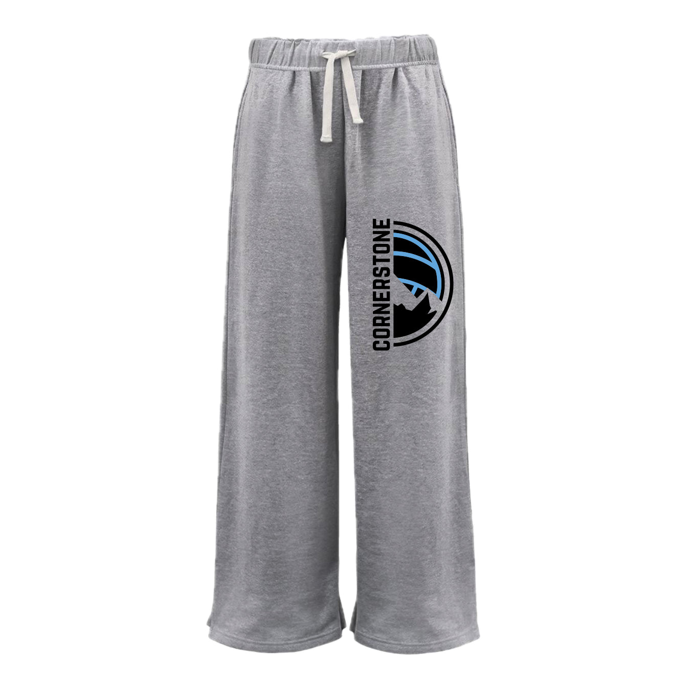 CVCSH03 - 19 Ladies Grey Wide Leg Sweatpants