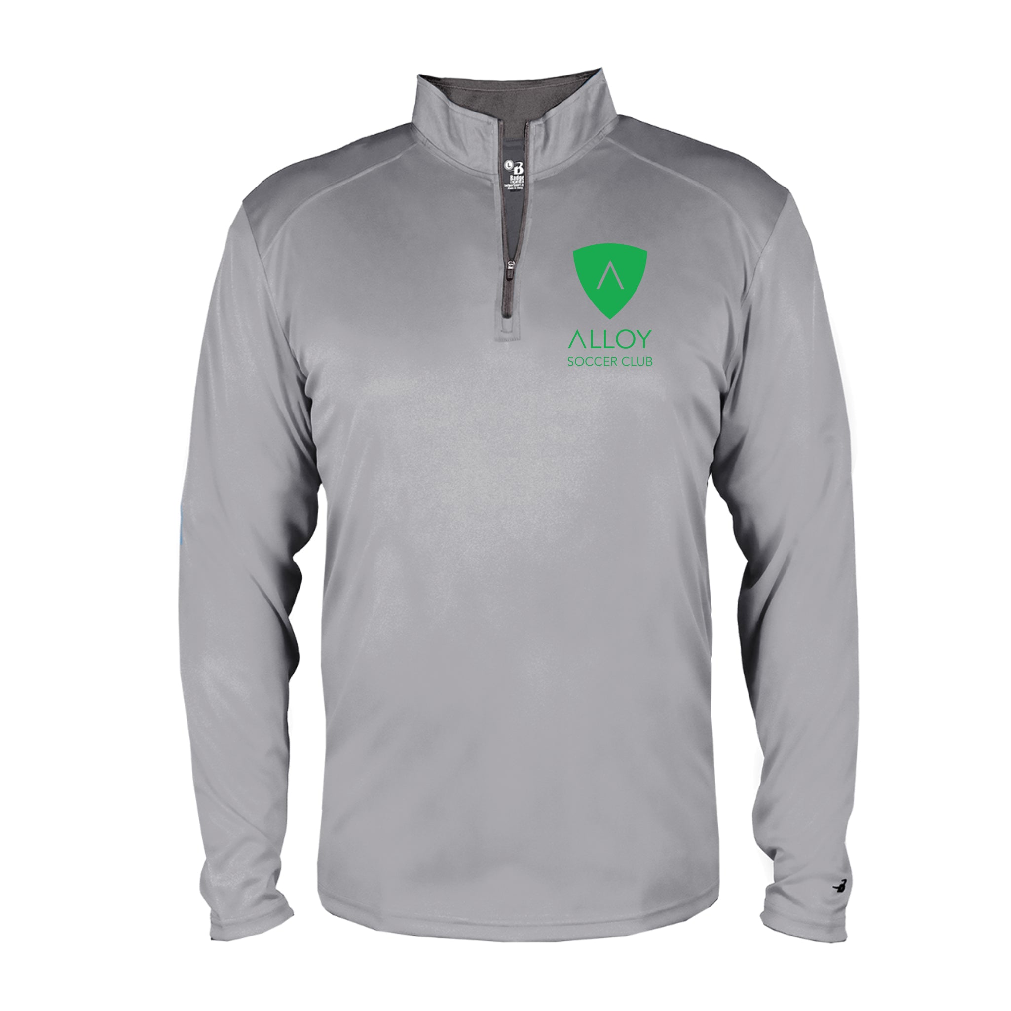 ASCSH01-11 Silver Performance 1/4 Zip