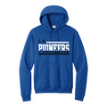 LSHHSH01 - 24 Royal LS PIONEERS Hooded Sweatshirt
