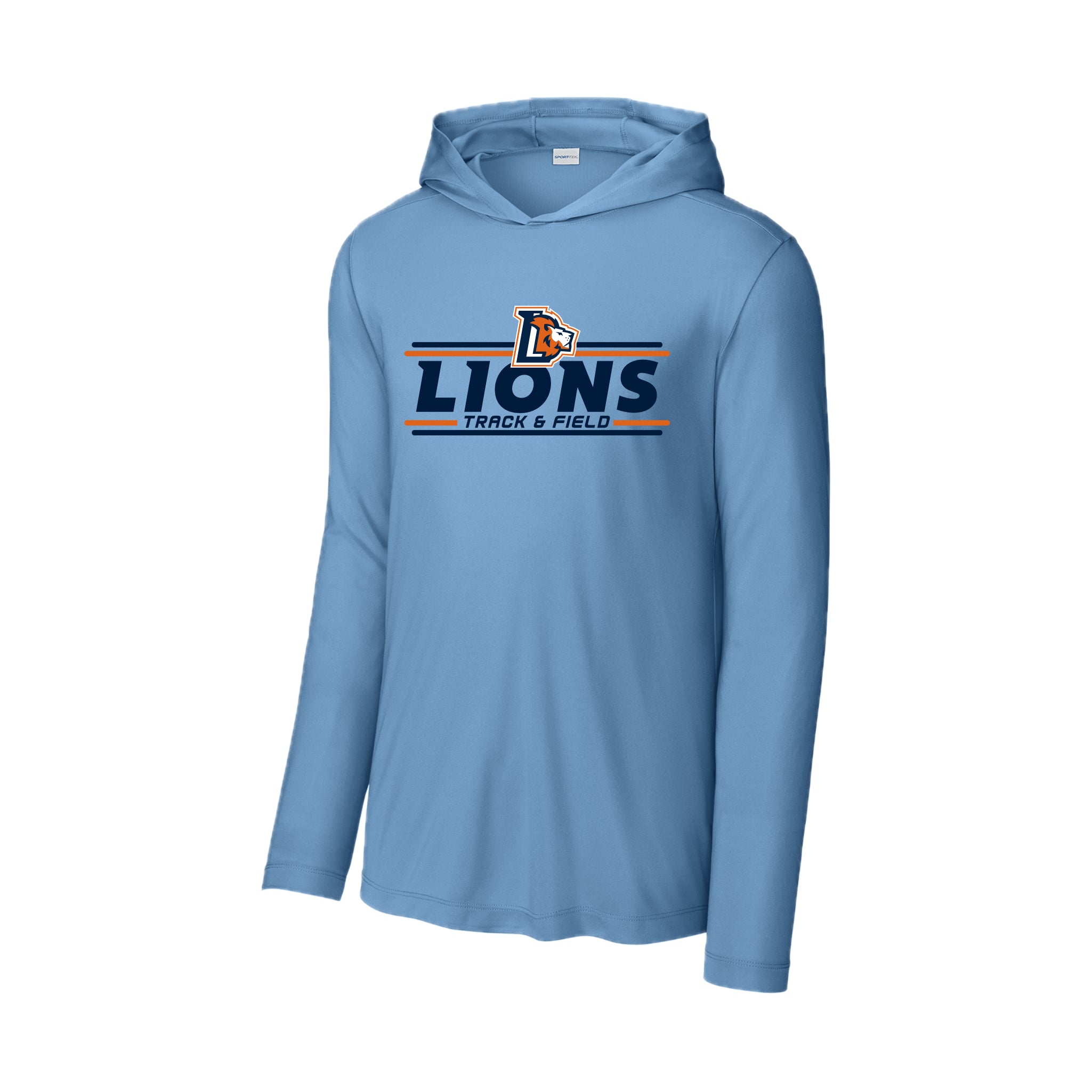 LCCS0325-10 Lt Blue Lt Weight Performance Hoody