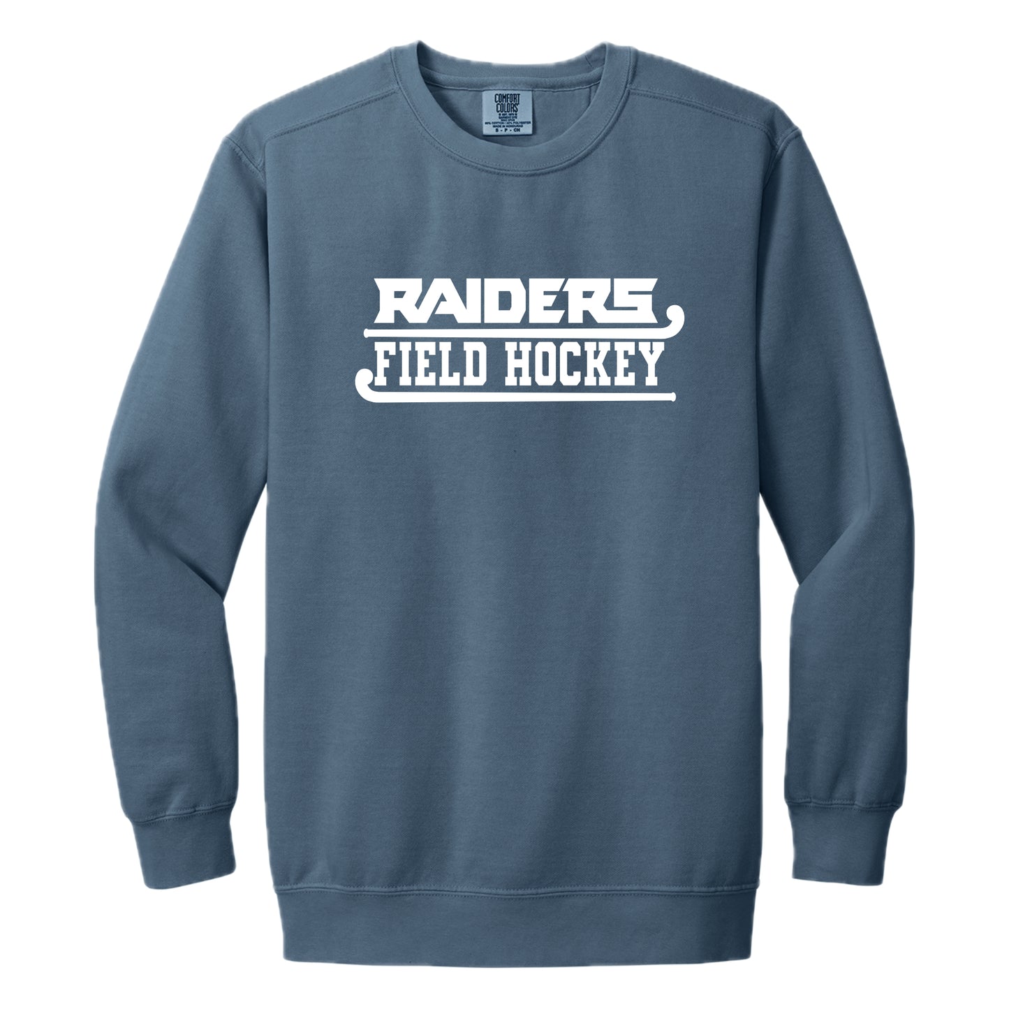 EFH01-010 Comfort Colors ® Blue Jean RAIDERS Long Sleeve