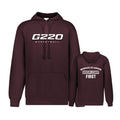 G220SH02 19 Maroon Hooded Sweatshirt