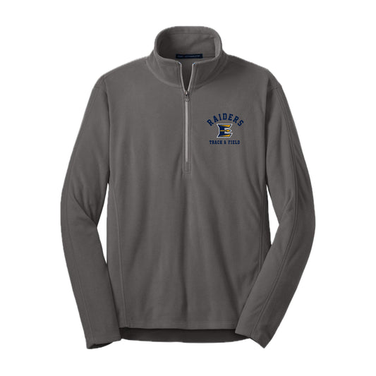 ETFSH02-10 Pearl Grey Fleece 1/4 Zip