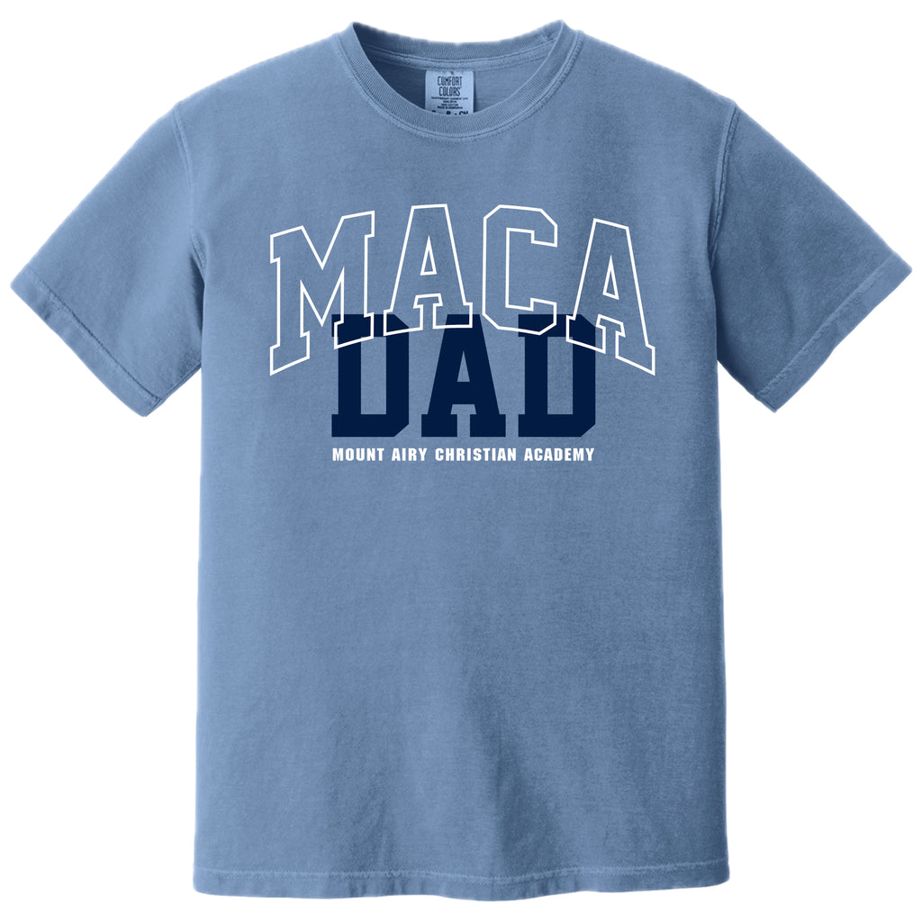 MACA026 - Comfort Colors ® Washed Denim Short Sleeve Dad Tee
