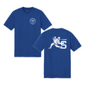 LSBSH04 - 07 Swinging Pio Royal Triblend Short Sleeve Tee