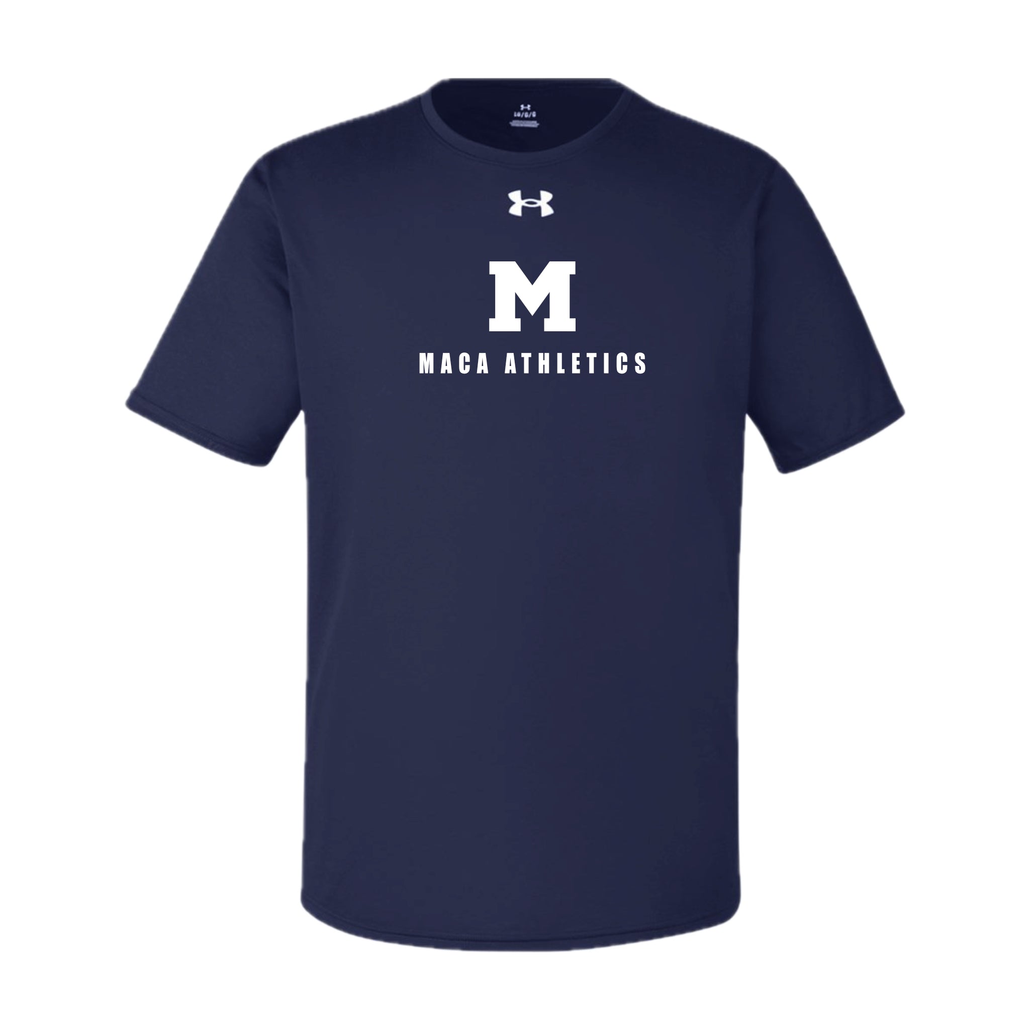 MACA084 UA Midnight Navy Performance Tee