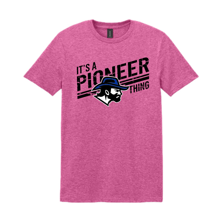 LSHHSH01 - 07 Heather Heliconia PIO THING Soft T-Shirt