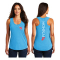 F4MSH-01 Turquoise Frost Racerback Tank