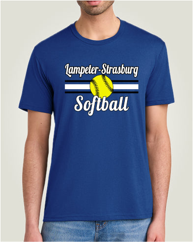 LSYS01 - 001 Deep Royal Short Sleeve Tee