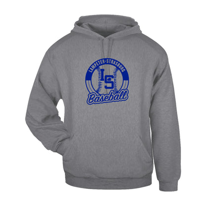 LSY0225-B13 Oxford Baseball Hooded Sweatshirt