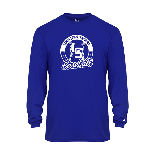 LSY0225-B05 Royal Baseball Performance Long Sleeve