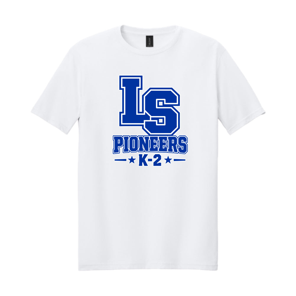 LSLAMELSH01 - 01 White LS Soft T-Shirt