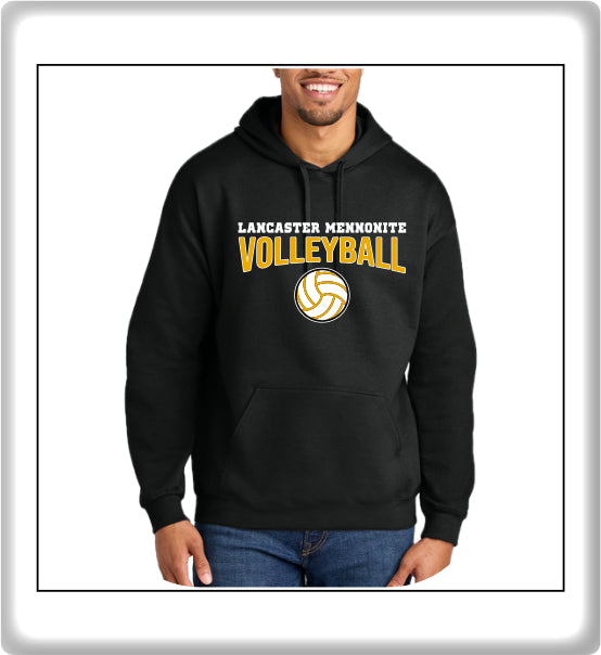 LMHVB01 - 013 Black Hooded Sweatshirt