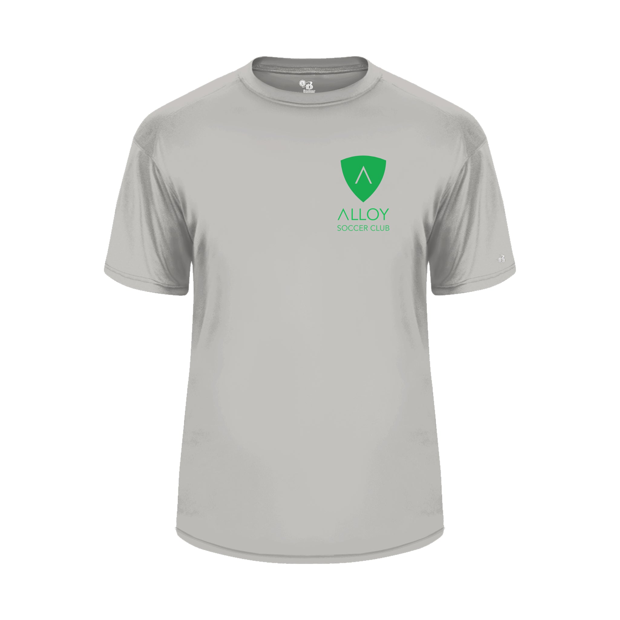 ASCSH01-03 Silver Performance Short Sleeve Tee