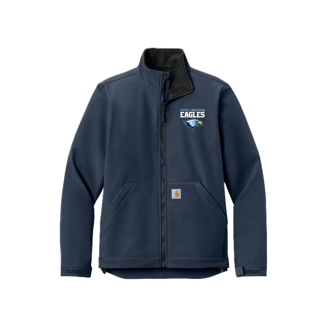 LCS074 - Carhartt Navy Rain Defender Soft Shell