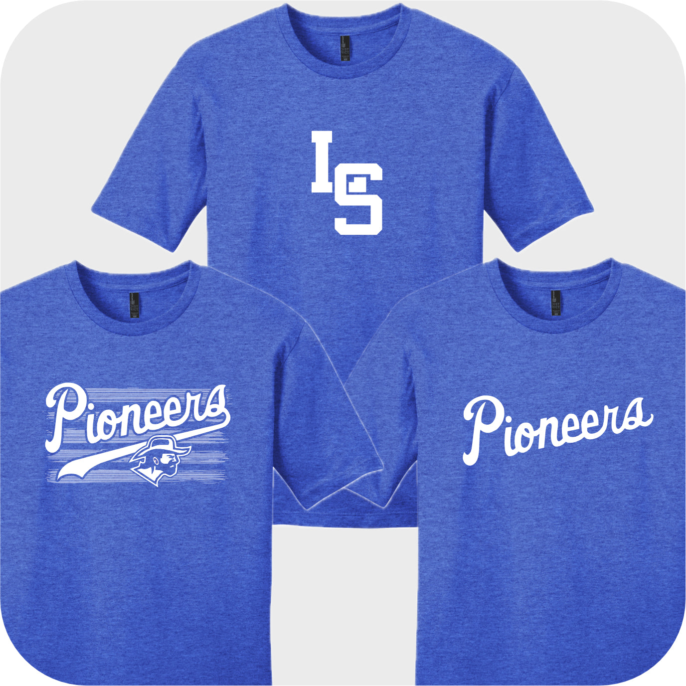 LSELEM01 - 01 Royal Frost Short Sleeve Tee