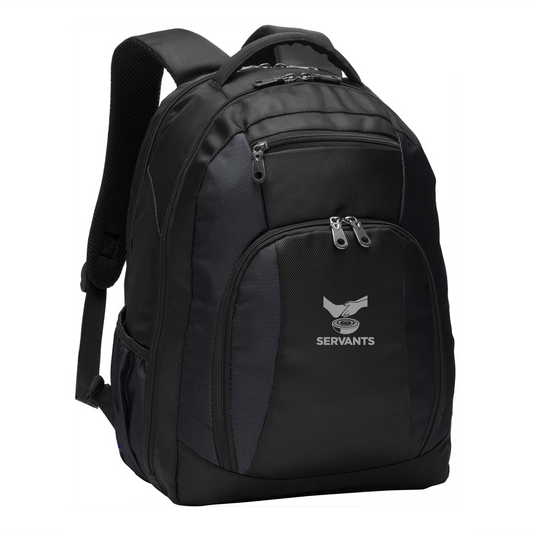 SERV023 Black Backpack