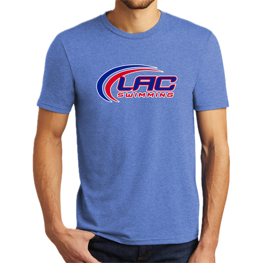 LACSH005 01 Maritime Frost Triblend Short Sleeve Tee