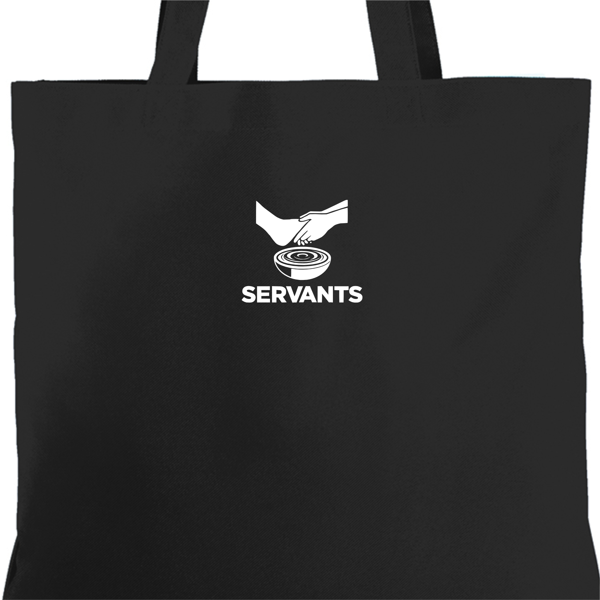 SERV021 Black Document Tote
