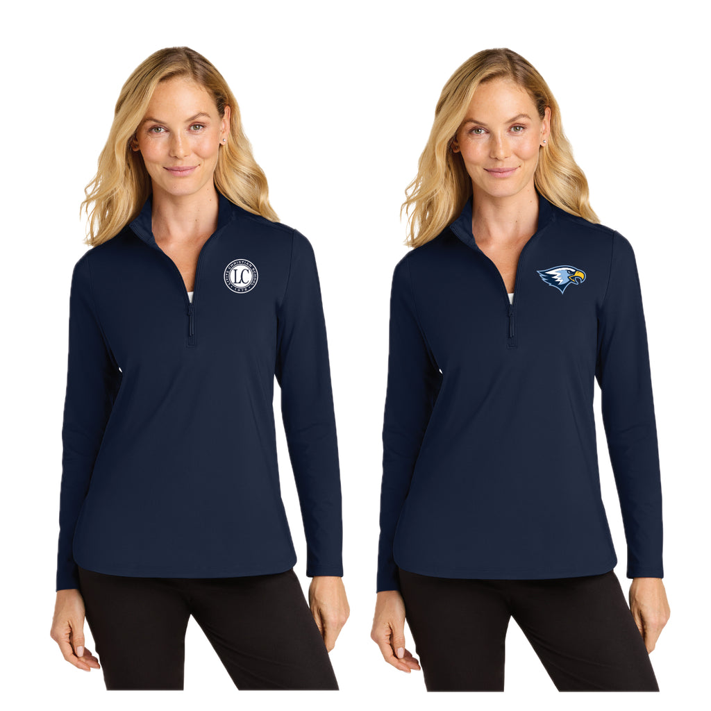 LCS084 - Lt Weight Ladies 1/4 Zip