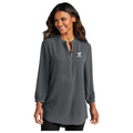 SERV007 Ladies Textured Crepe Tunic