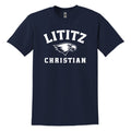 LCS003 - Navy Short Sleeve Logo Tee