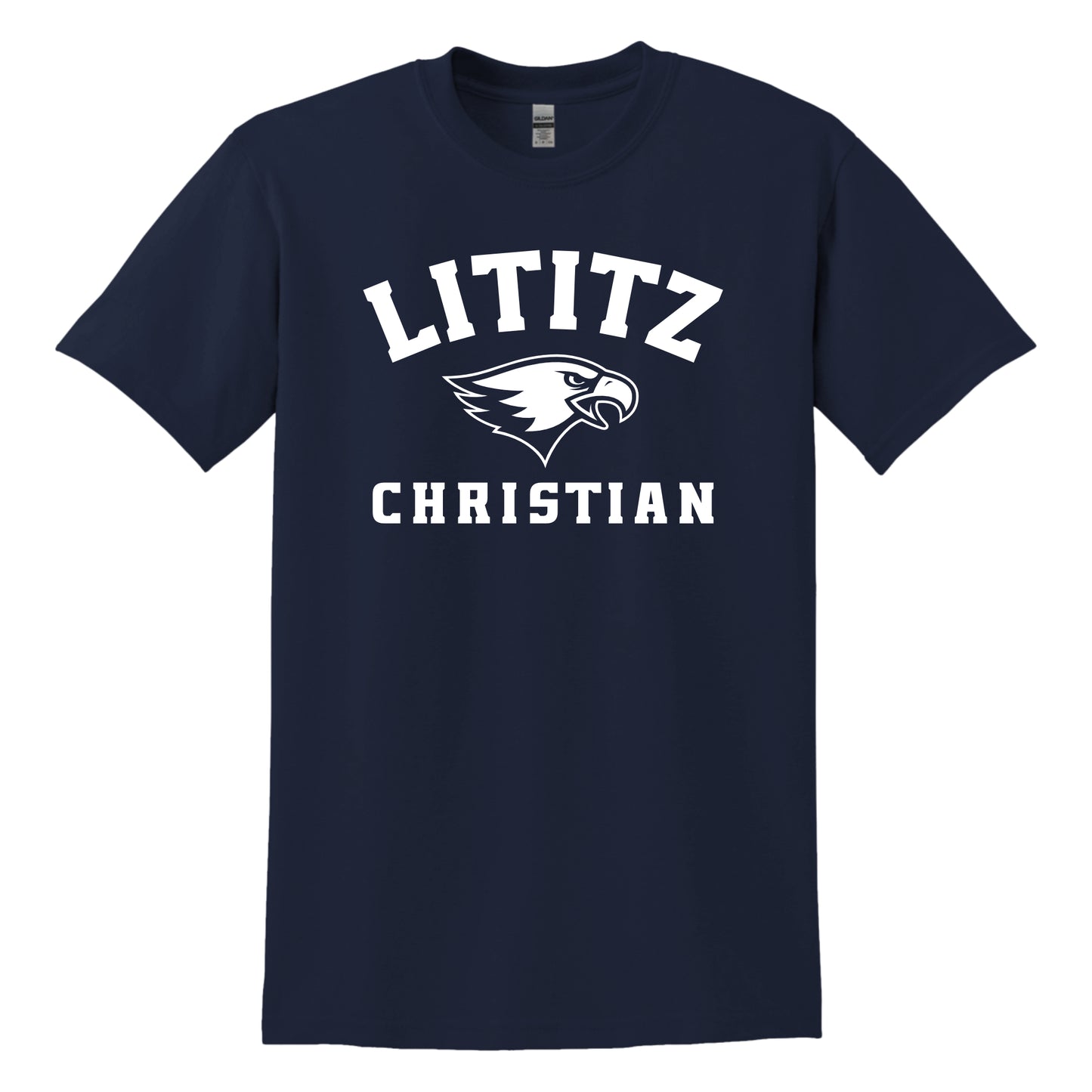 LCS003 - Navy Short Sleeve Logo Tee