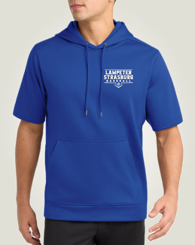 LSYB01 - 019 Royal Short Sleeve Hoody