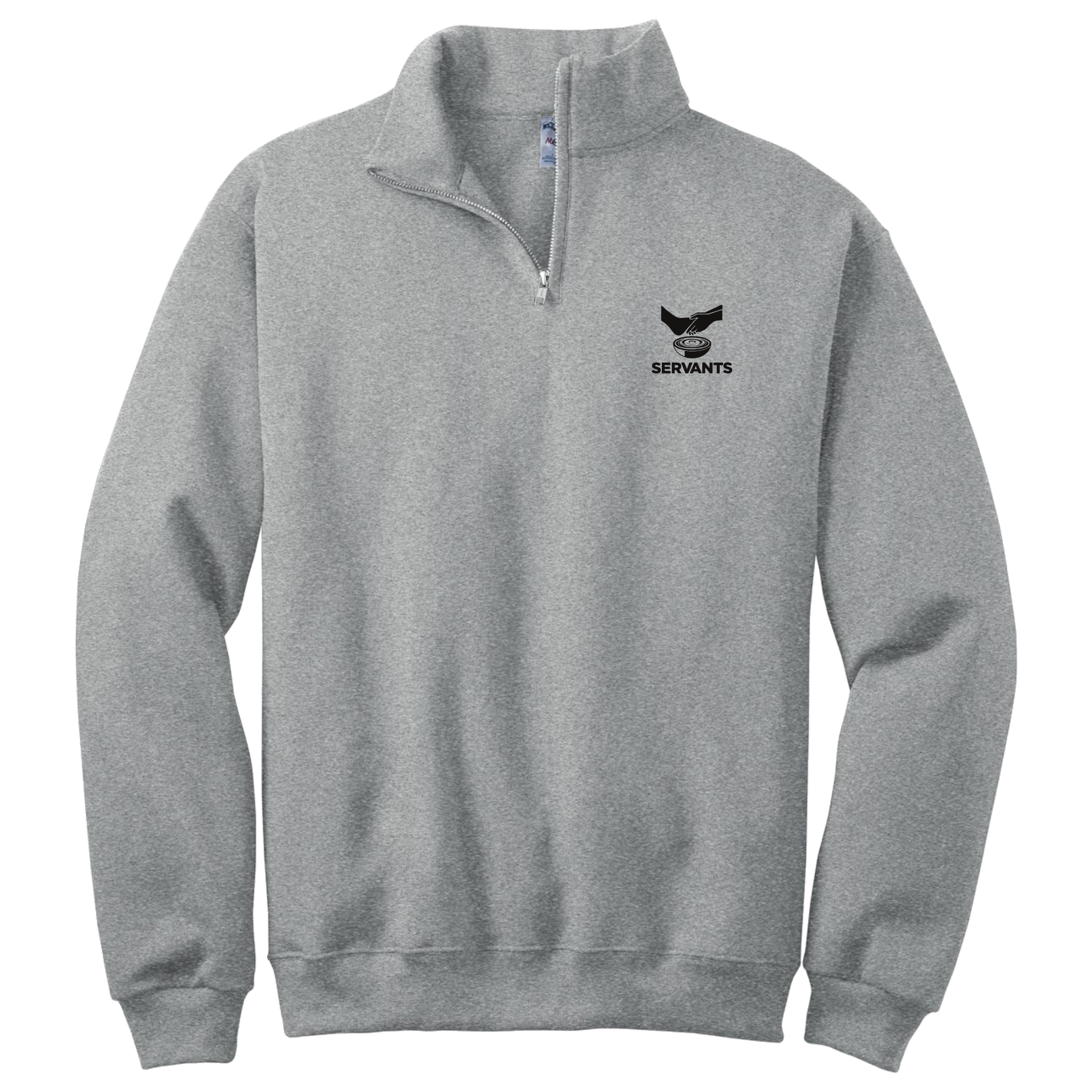 SERV018 1/4 Zip Collared Sweatshirt