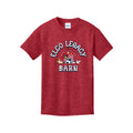 ELBARN 01 - Heather Red Youth Supoort the Barn T-Shirt