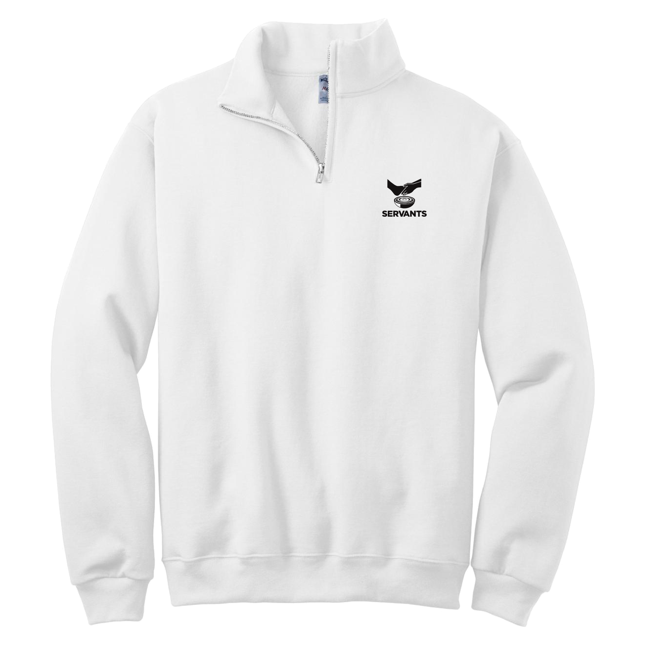 SERV018 1/4 Zip Collared Sweatshirt
