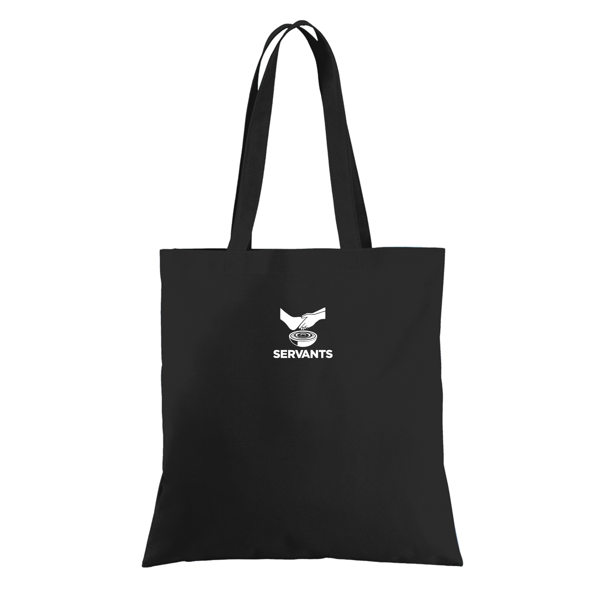 SERV021 Black Document Tote