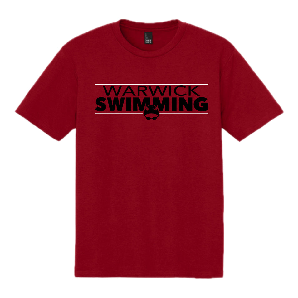 WARSWSH01-01 Red Triblend Short Sleeve Tee