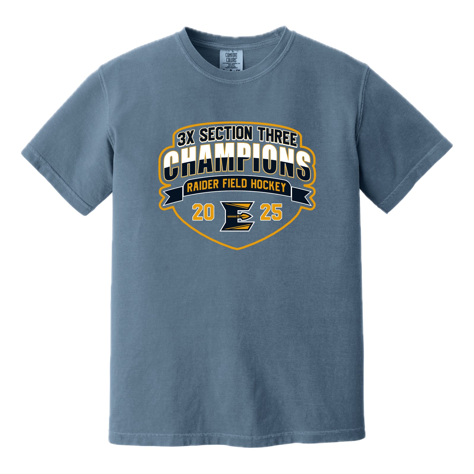 EFH04-01 Comfort Colors Blue Jean Short Sleeve