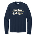 PMUNSH01 - 04 Navy Long Sleeve Tee