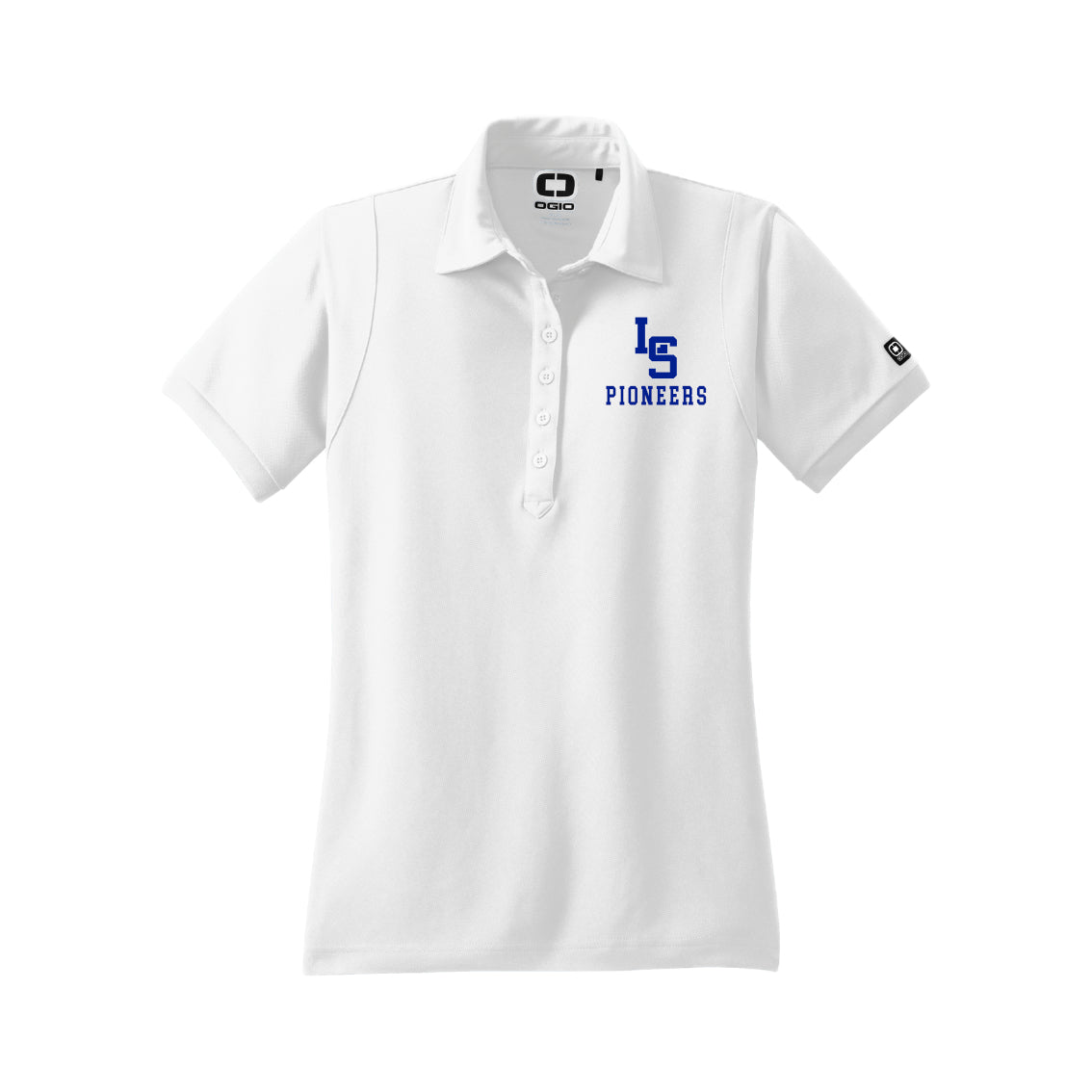 LSHSPTO1-10 Ogio Bright White Women's Polo