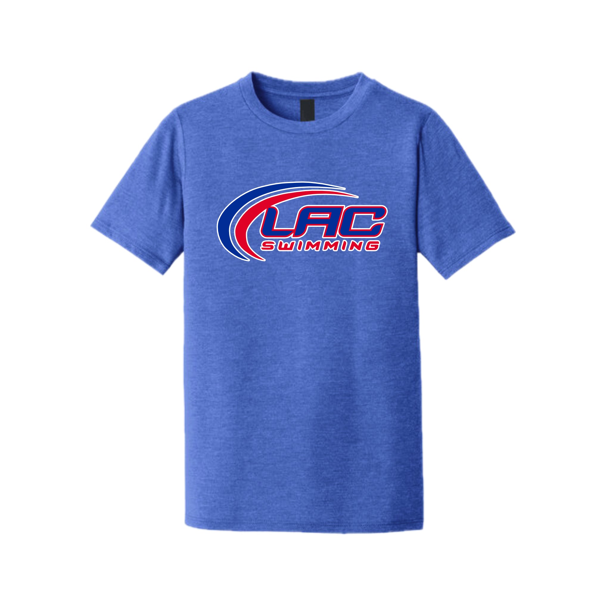LACSH009-01 Youth Royal Frost Short Sleeve Tee