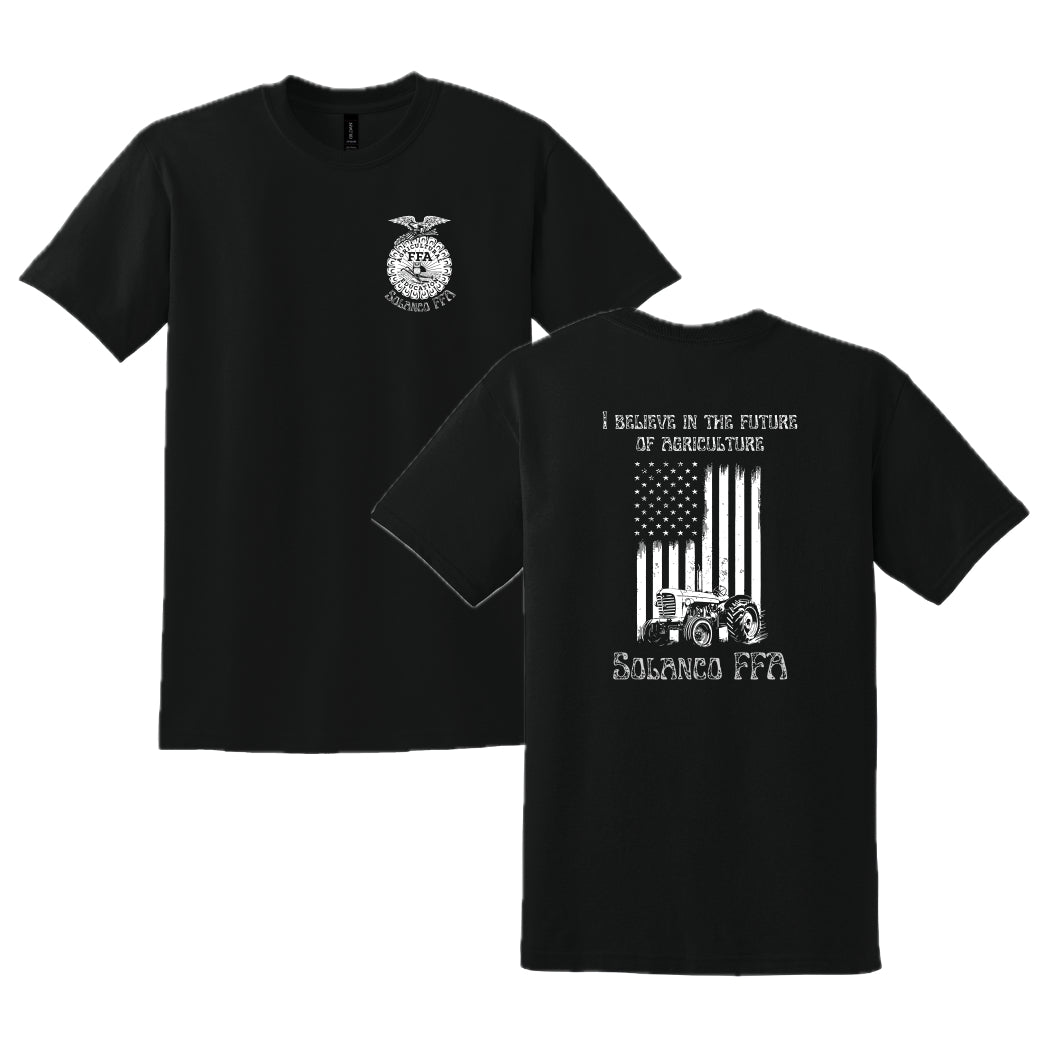 SOFFASH01-1  Black Short Sleeve Tee