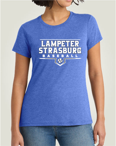 LSYB01 - 004 Royal Frost Ladies Short Sleeve Tee