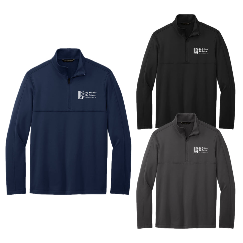 BBBSBC Logo 1/4 Zip Fleece