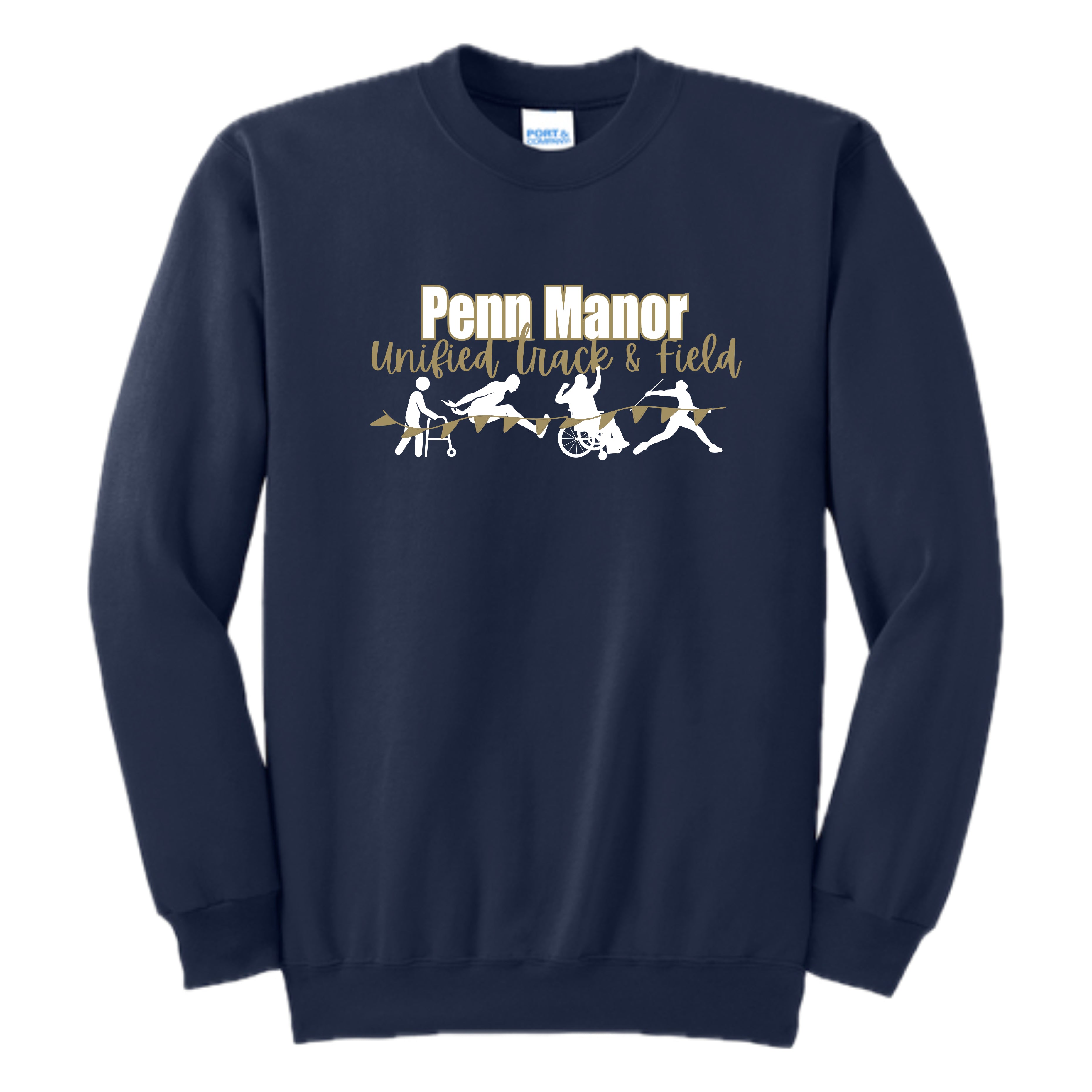PMUNSH01 - 07 Navy Crew Neck Sweatshirt