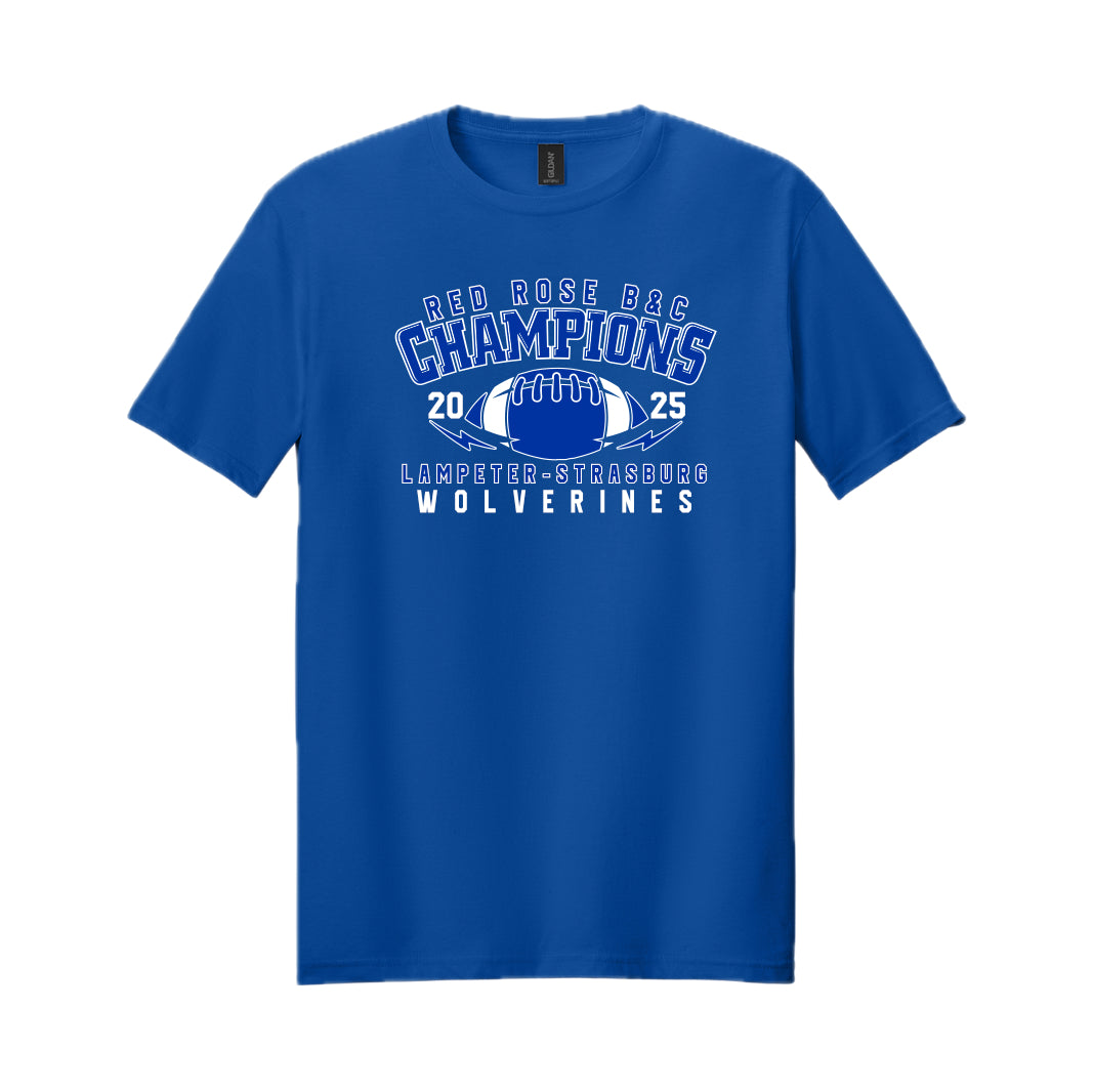 LSW001 - Royal Short Sleeve Champions Tee