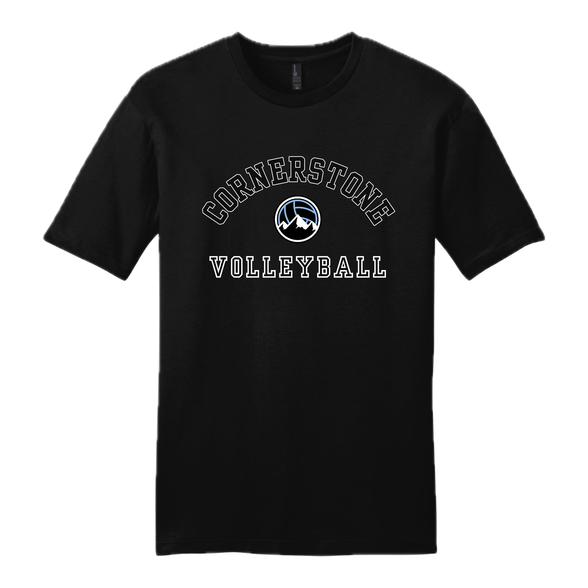 CVCSH02 - 03 Black Short Sleeve Logo Tee