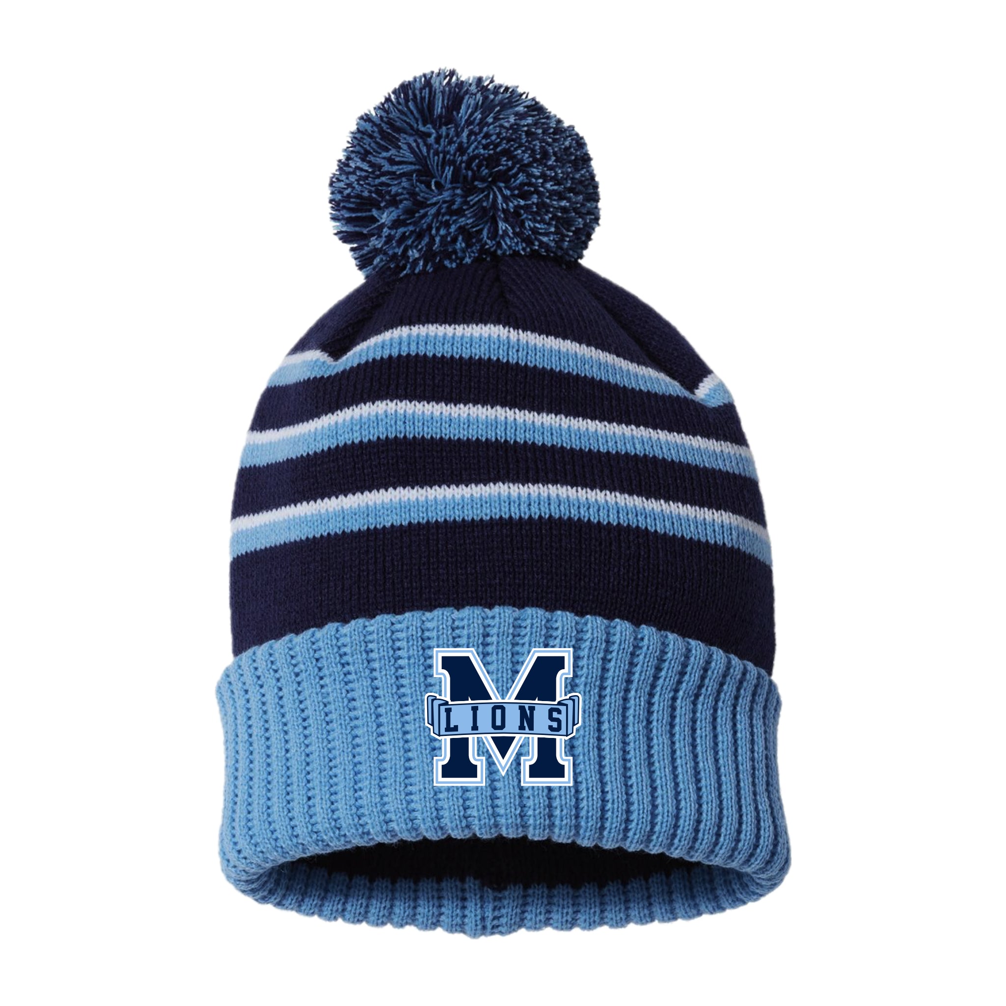 MACA057: Richardson Navy/Carolina Maca Beanie
