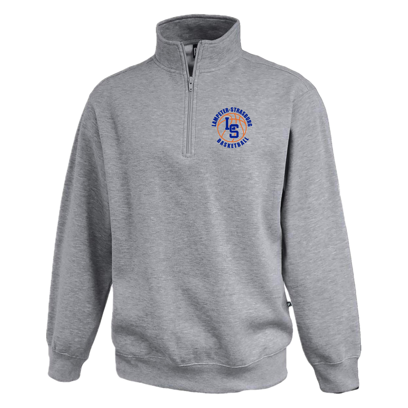 LSYBSH2-19 Grey 1/4 Zip Pullover